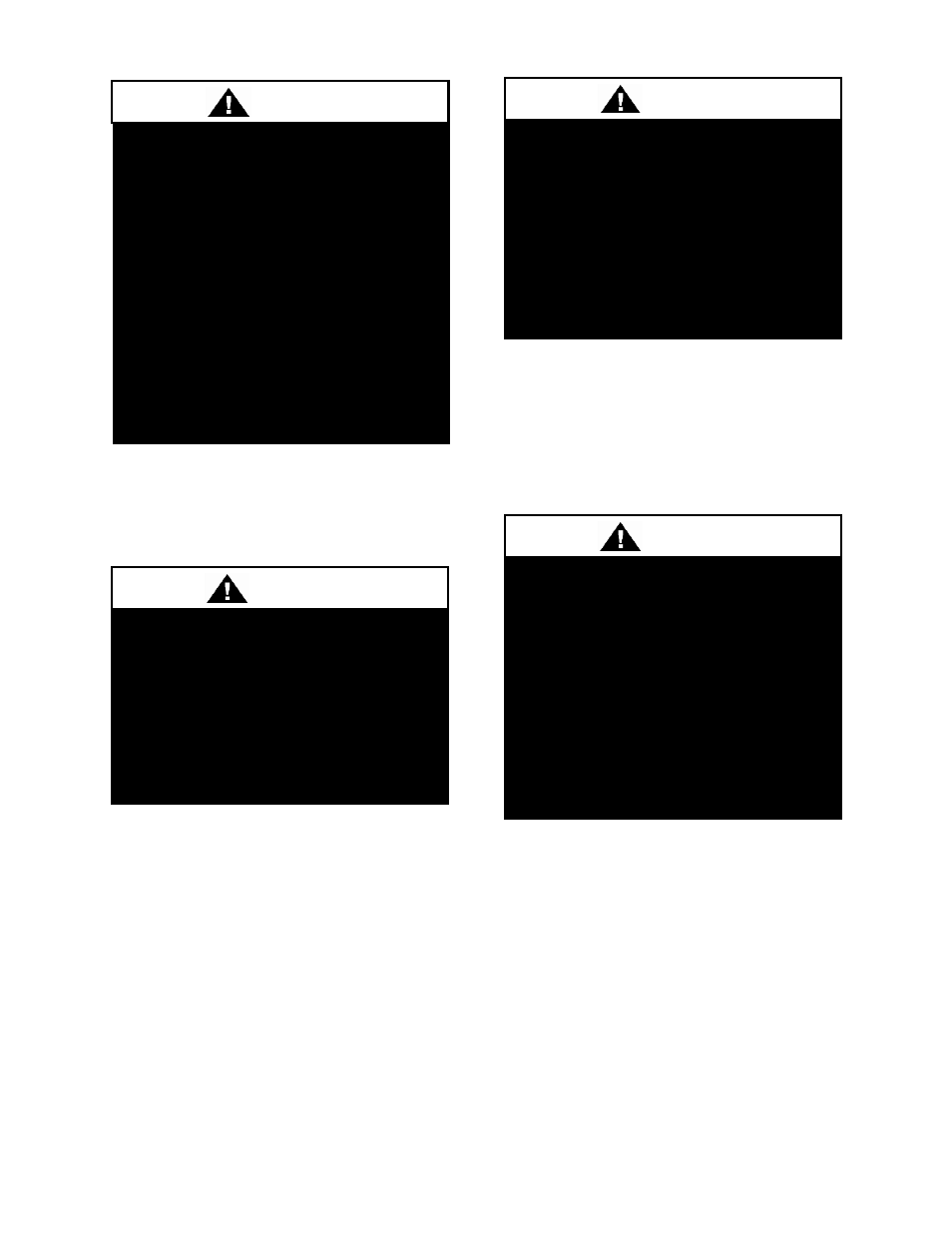 Caution, Warning | AAON CN-140 User Manual | Page 13 / 52