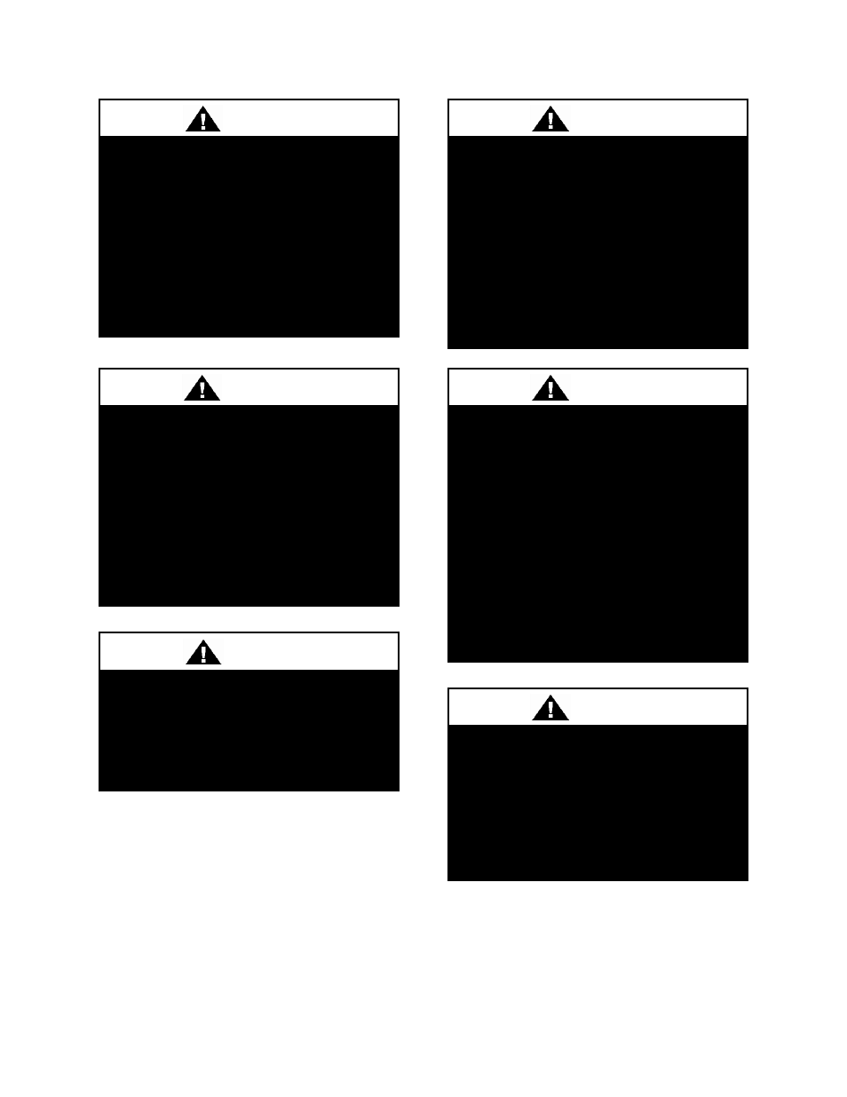 Caution, Warning | AAON CN-140 User Manual | Page 7 / 52