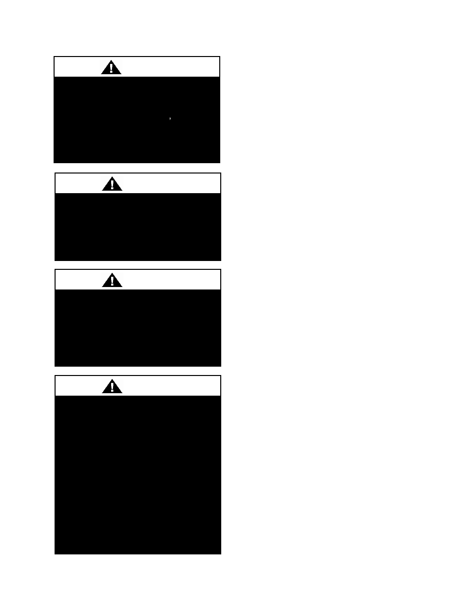 Warning, Caution | AAON CN-140 User Manual | Page 8 / 52