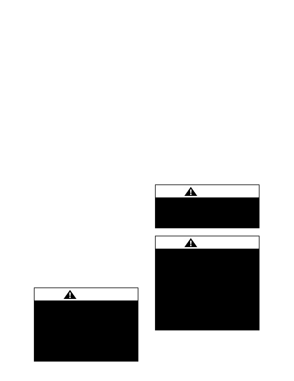 Caution | AAON CB-060 User Manual | Page 13 / 48