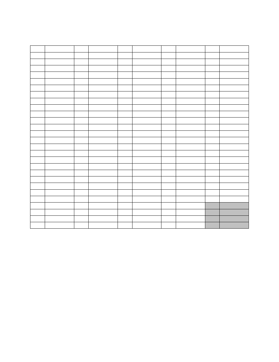 Or table 5 | AAON CB-060 User Manual | Page 24 / 48