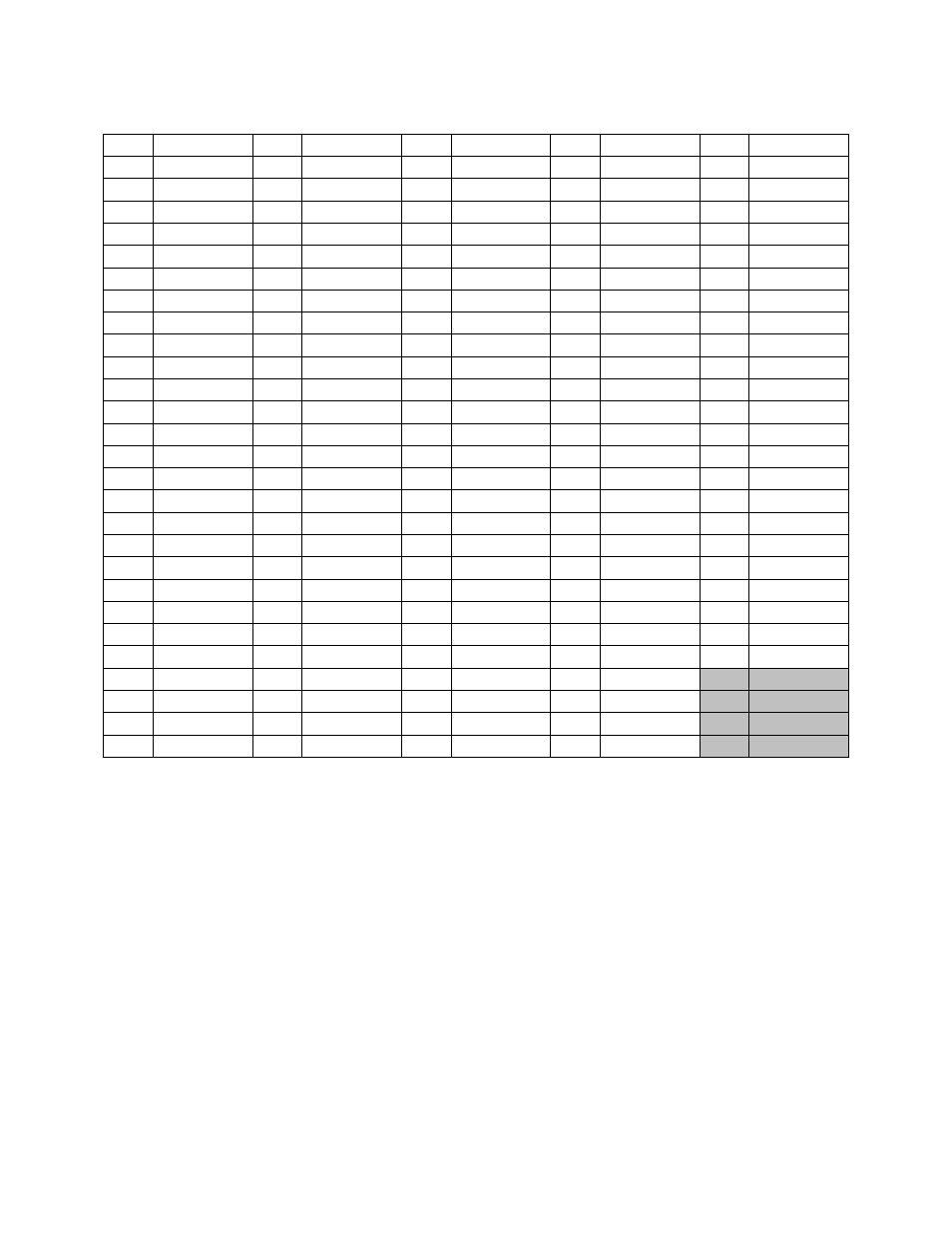 Or table 5 | AAON CC-063 User Manual | Page 26 / 52