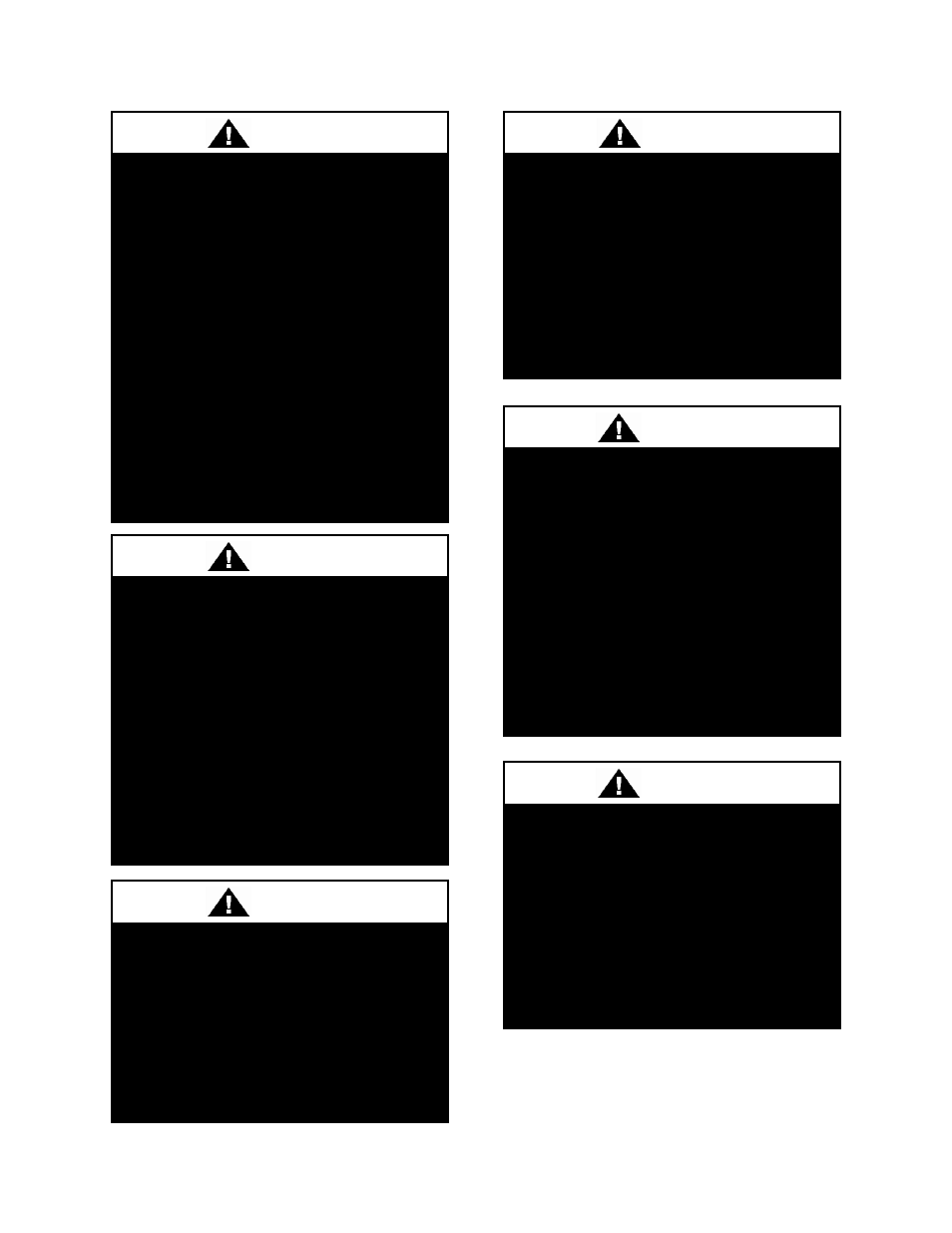 Warning, Caution | AAON CC-063 User Manual | Page 6 / 52
