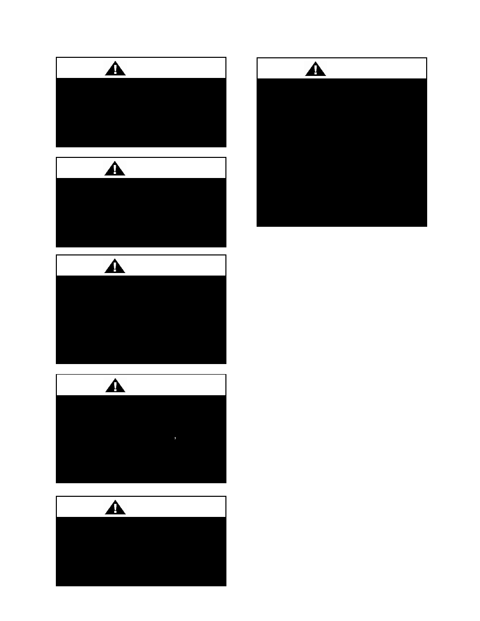 Warning, Caution | AAON CC-063 User Manual | Page 7 / 52