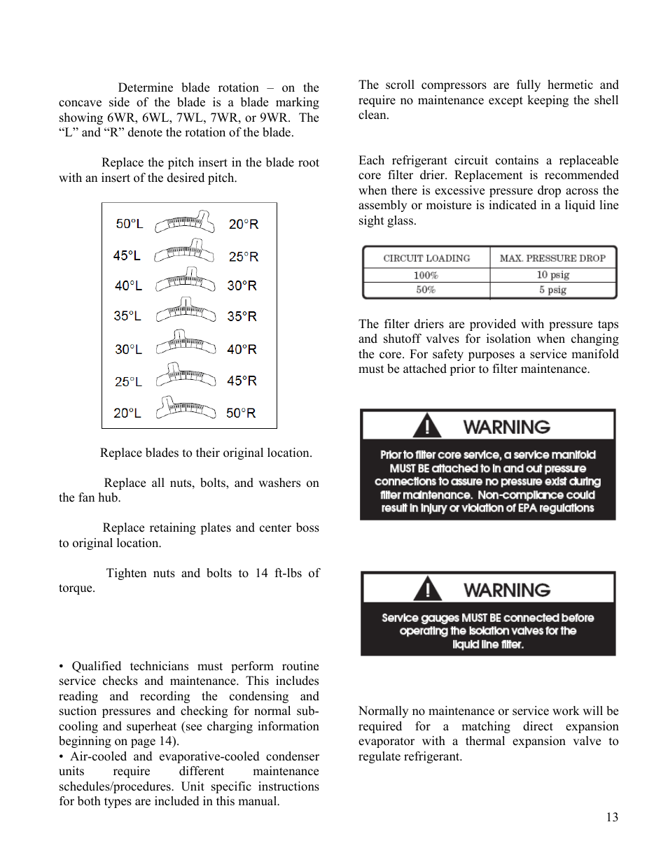 AAON CL-230 User Manual | Page 13 / 54