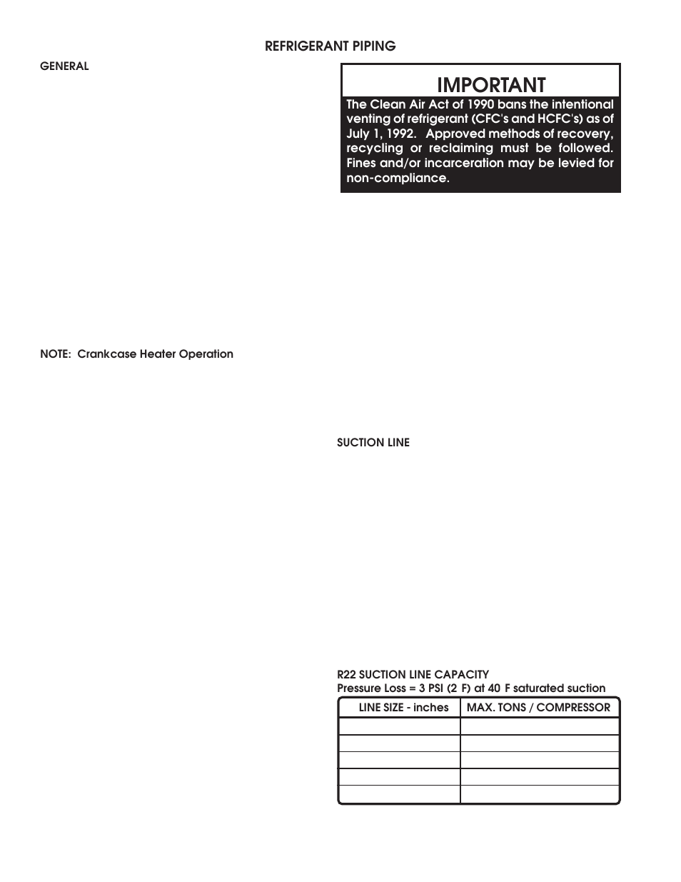 Important | AAON CA-25 User Manual | Page 4 / 8