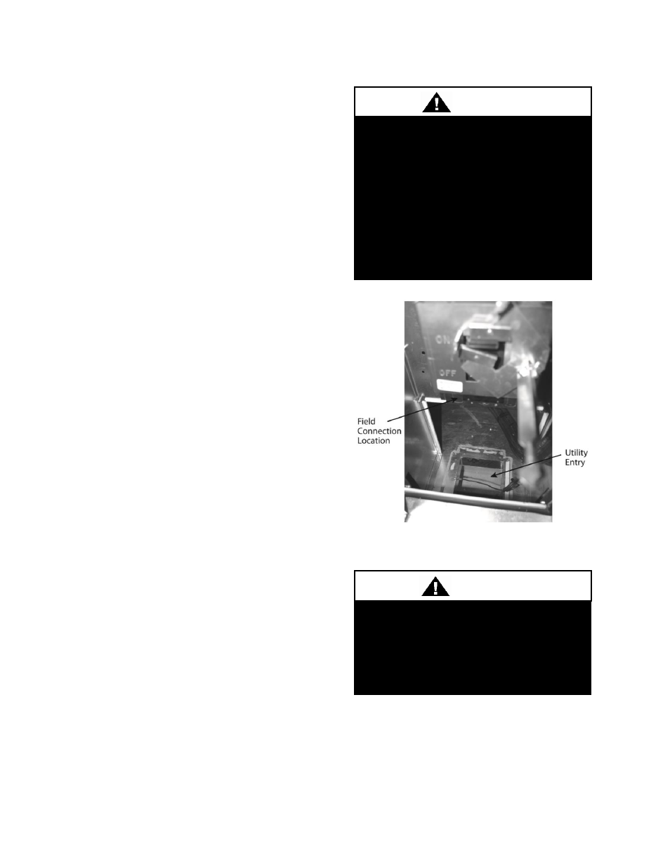Low ambient operation, Electrical, Warning | Caution | AAON LN-140 User Manual | Page 23 / 60