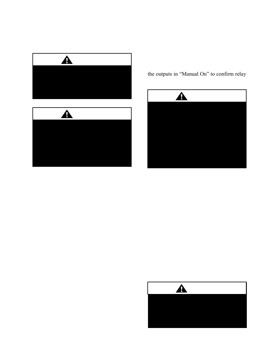 Startup, Warning, Caution | AAON LN-140 User Manual | Page 25 / 60