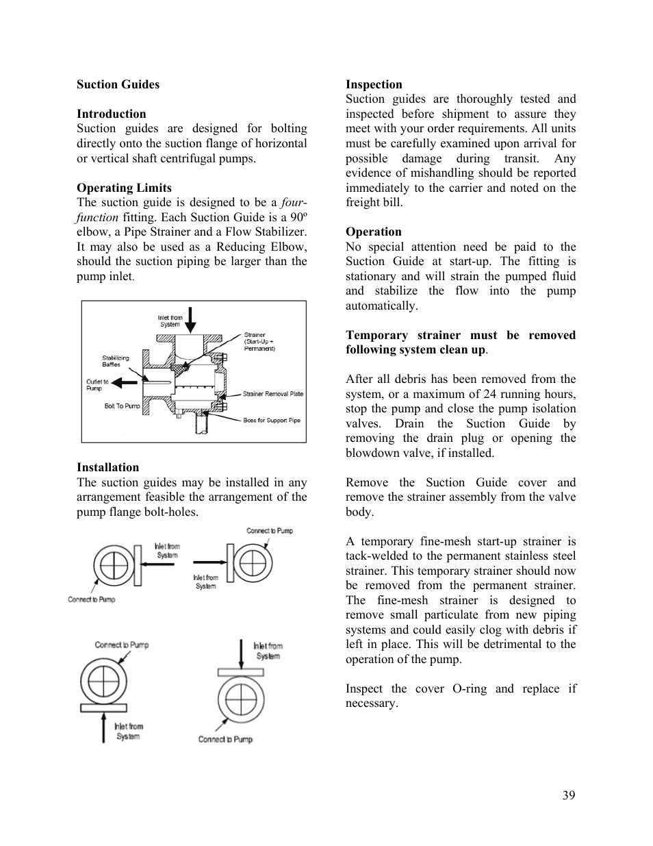 Suction guides | AAON LC-054 User Manual | Page 39 / 52