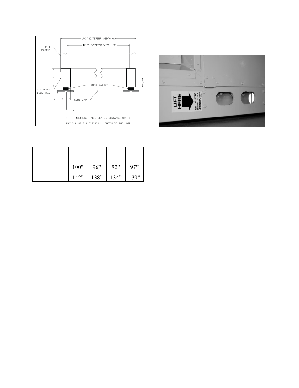 Lifting and handling | AAON BL-600 User Manual | Page 18 / 56