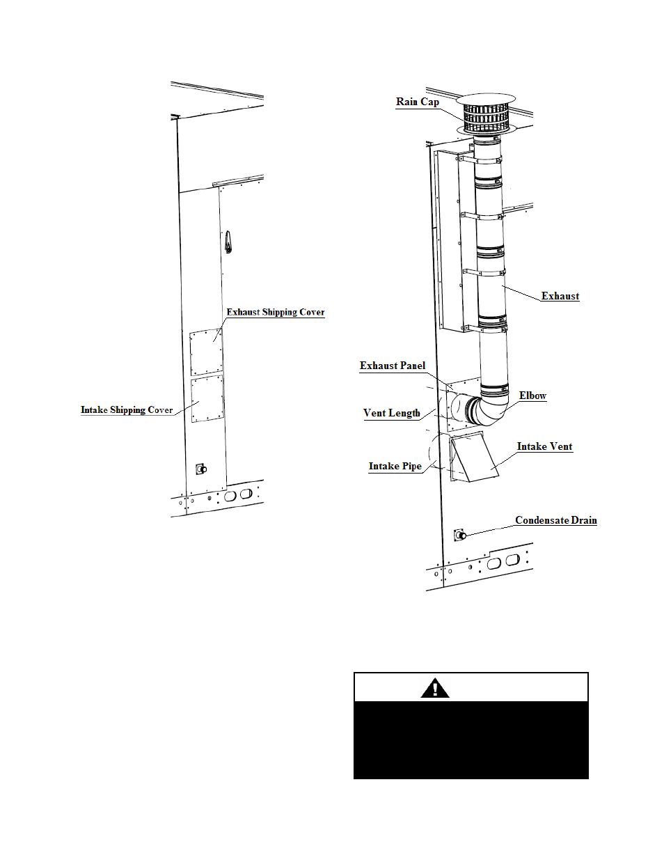 Warning | AAON BL-600 User Manual | Page 21 / 56