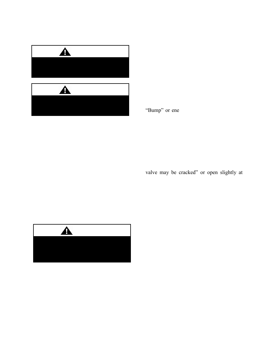 Caution | AAON BL-600 User Manual | Page 32 / 56