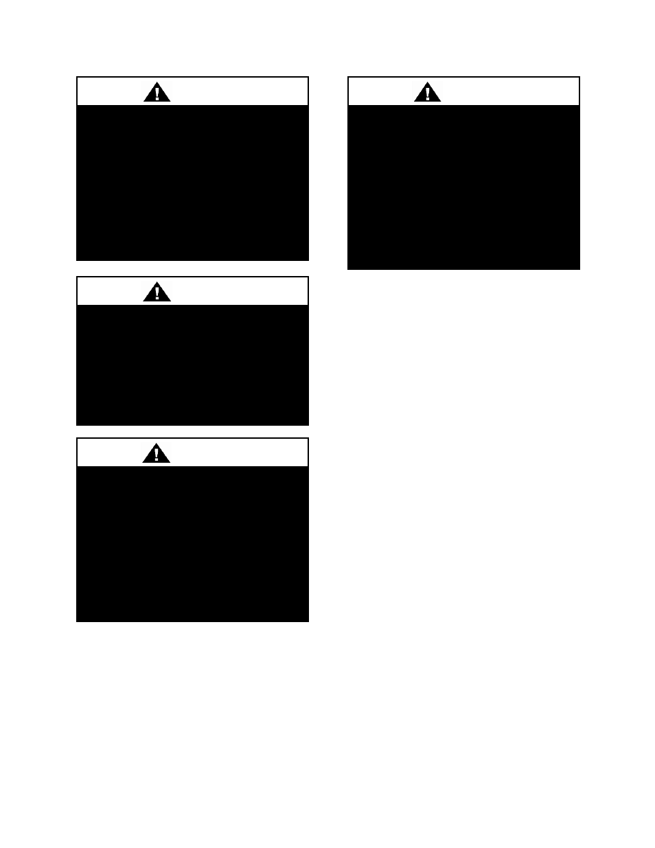 Warning, Caution | AAON BL-600 User Manual | Page 8 / 56