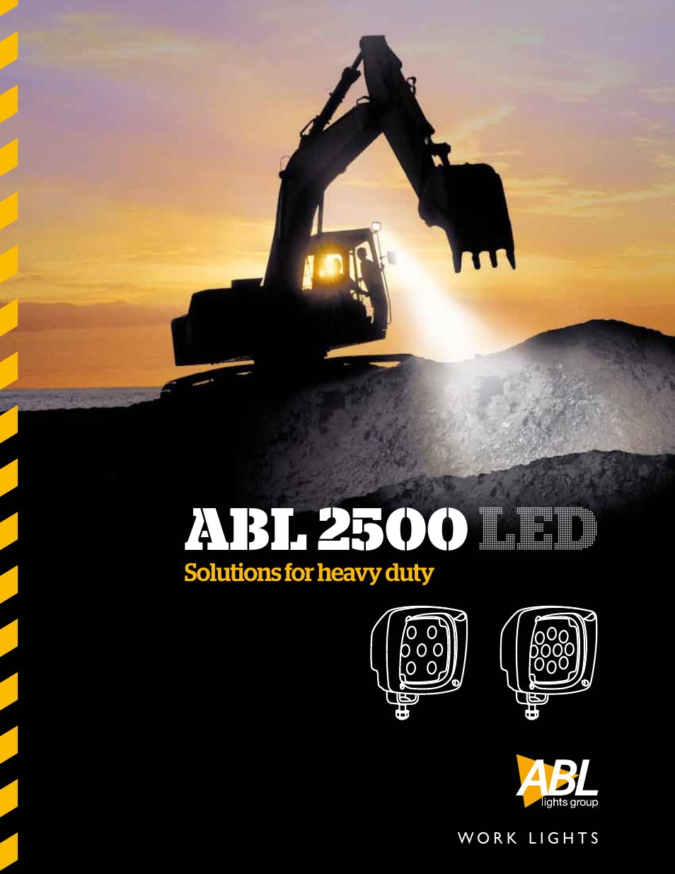 ABL Lights Group ABL 2500 LED 5000 User Manual | 5 pages