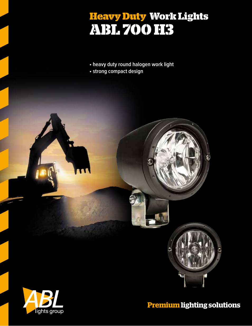 ABL Lights Group ABL 700 H3 User Manual | 2 pages