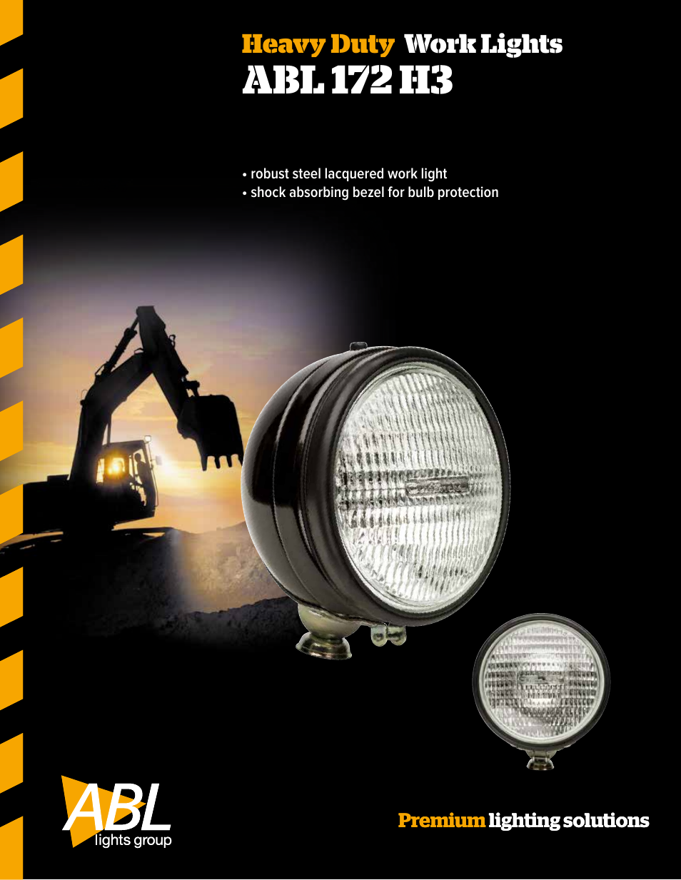 ABL Lights Group ABL 172 H3 User Manual | 2 pages