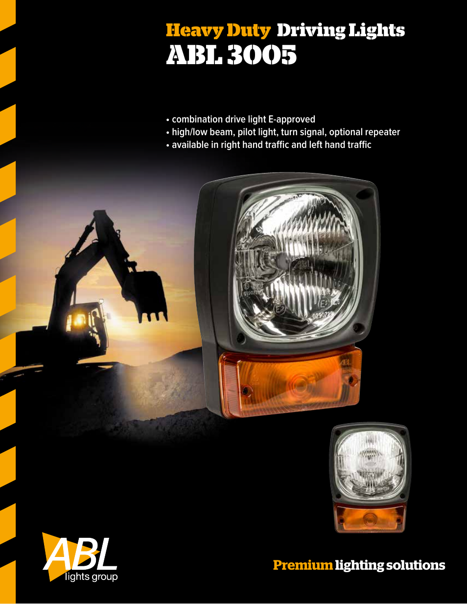 ABL Lights Group ABL 3005 User Manual | 2 pages