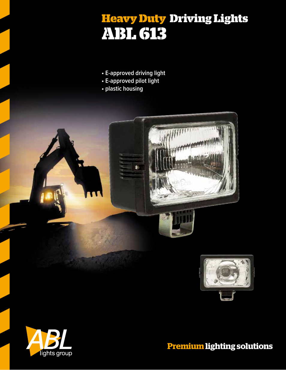 ABL Lights Group ABL 613 User Manual | 2 pages