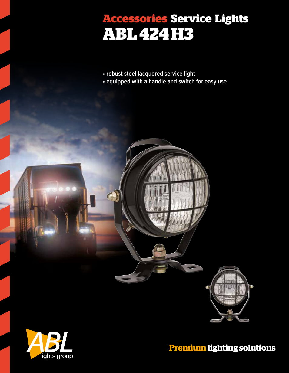 ABL Lights Group ABL 424 h3 User Manual | 2 pages