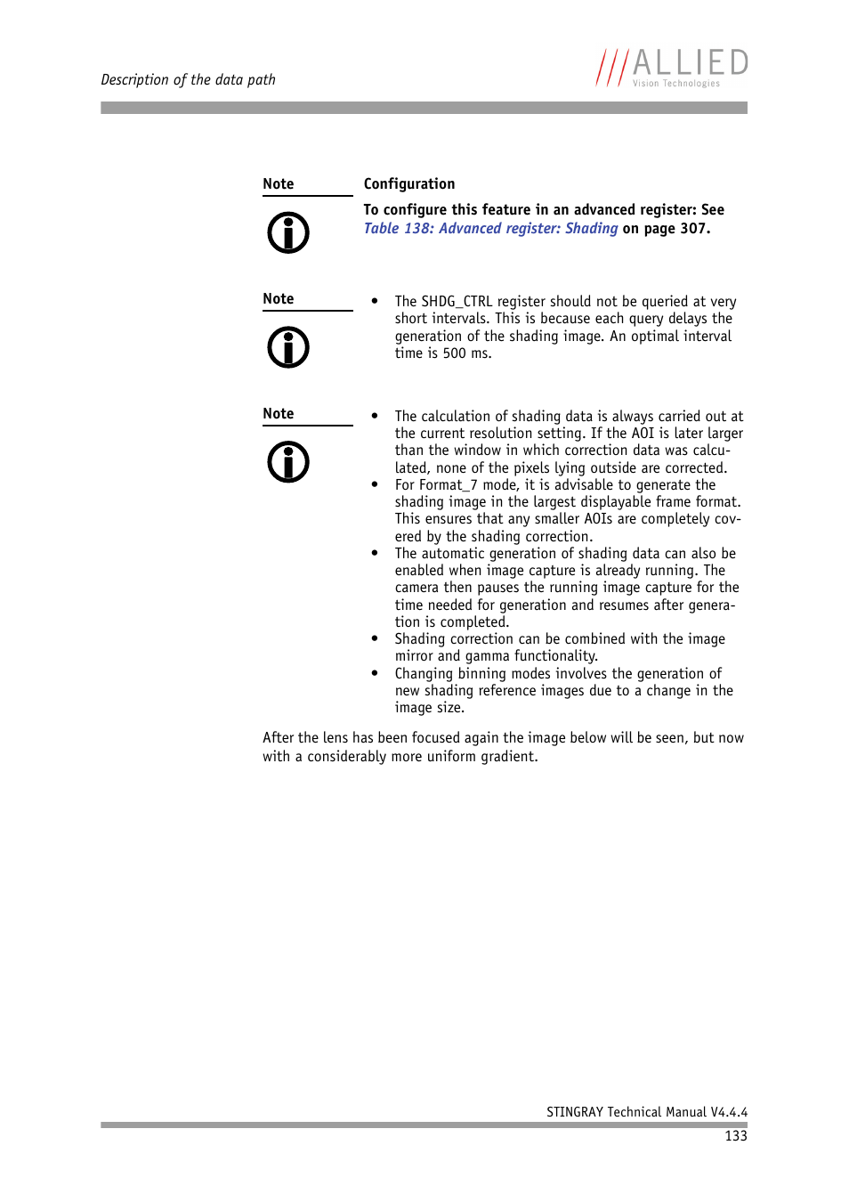 ALLIED Vision Technologies Stingray F-504 User Manual | Page 135 / 355