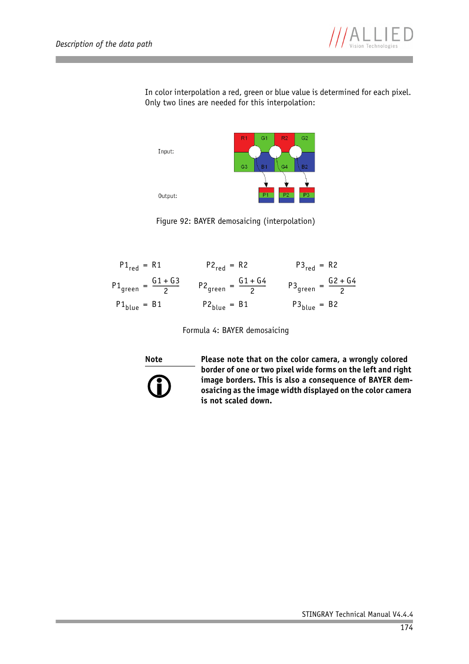 ALLIED Vision Technologies Stingray F-504 User Manual | Page 176 / 355