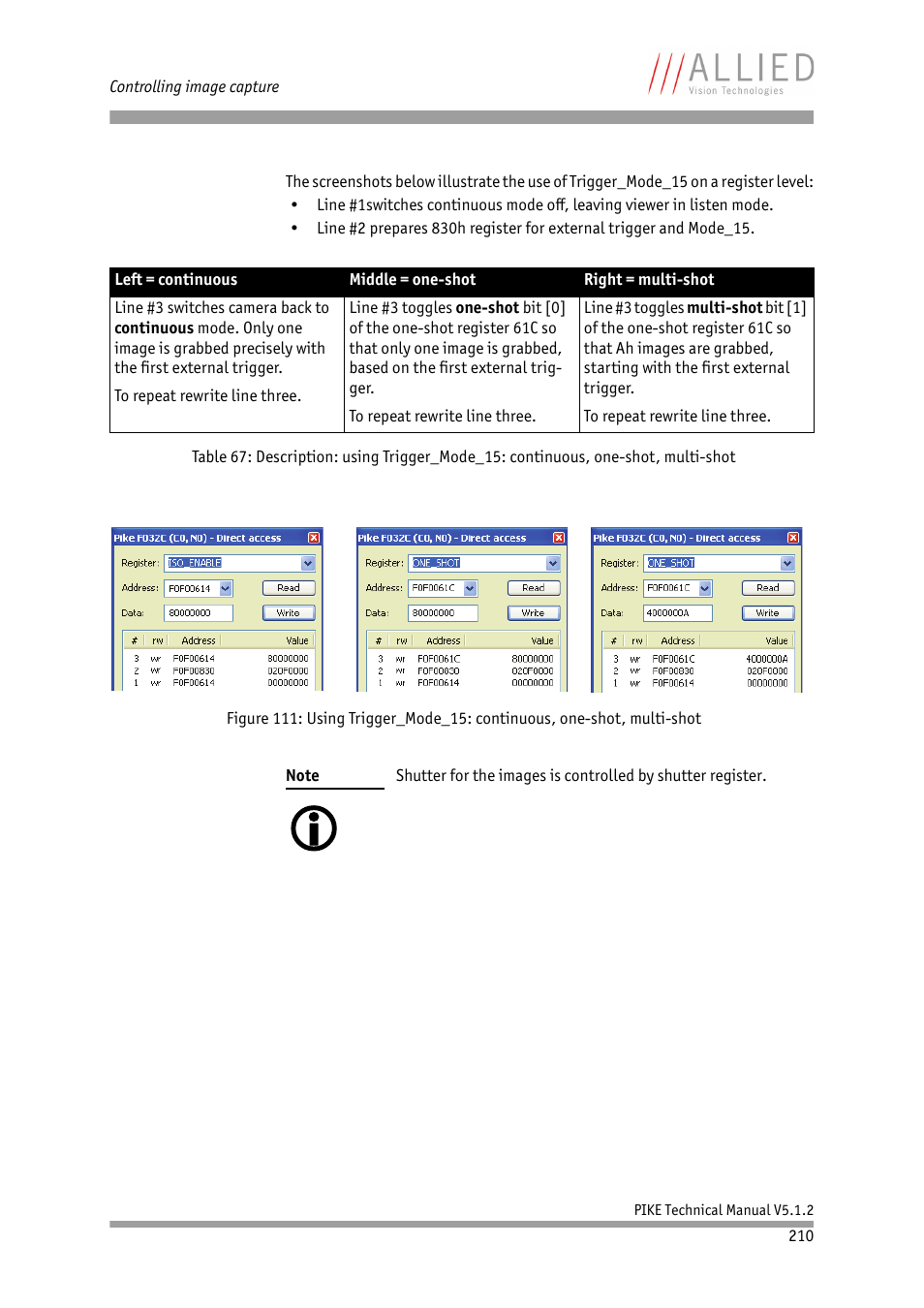 ALLIED Vision Technologies Pike F-1600 User Manual | Page 210 / 391