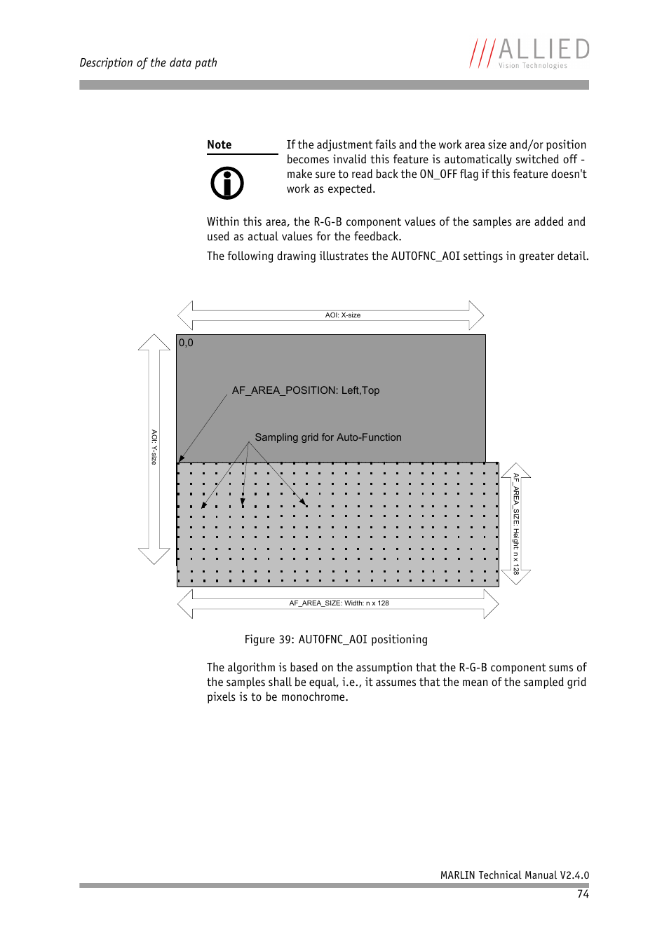ALLIED Vision Technologies Marlin F-201 User Manual | Page 74 / 247