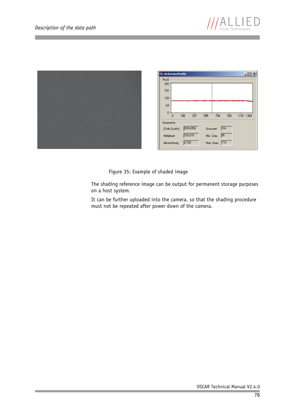 ALLIED Vision Technologies Oscar F-810 User Manual | Page 78 / 212