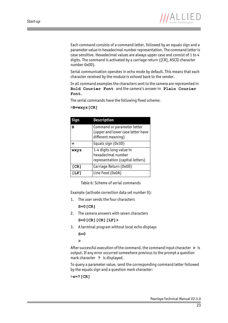 ALLIED Vision Technologies Pearleye P-030 LWIR User Manual | Page 23 / 84