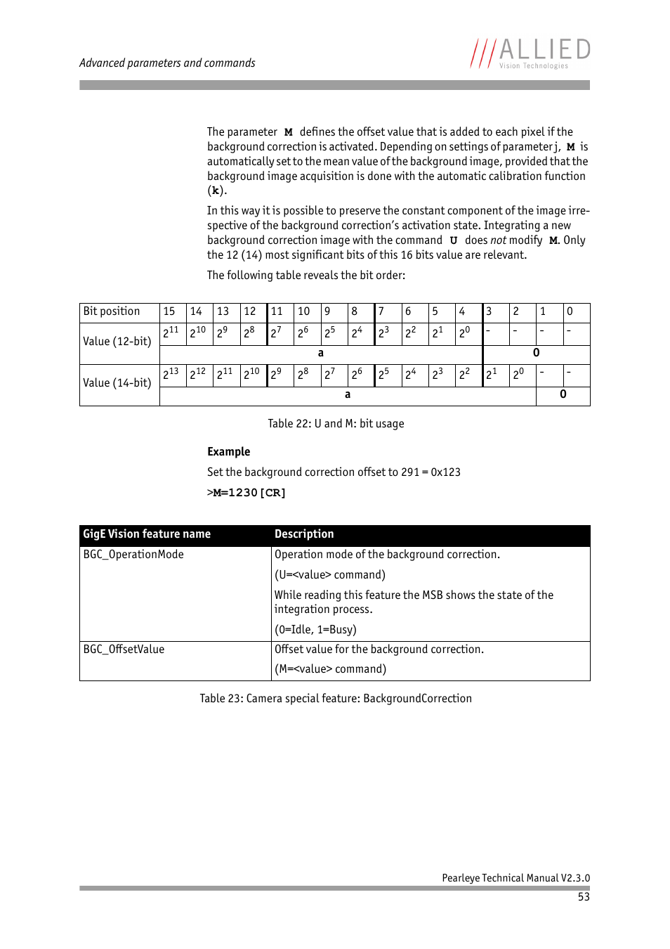 ALLIED Vision Technologies Pearleye P-030 LWIR User Manual | Page 53 / 84