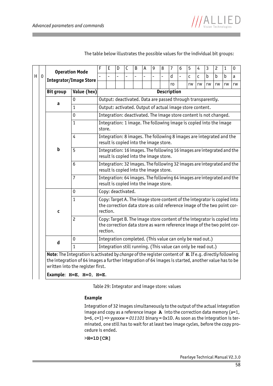 ALLIED Vision Technologies Pearleye P-030 LWIR User Manual | Page 58 / 84
