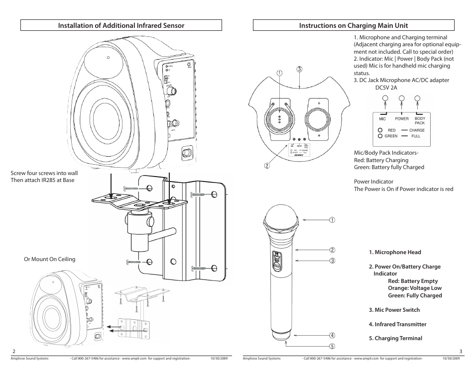 AmpliVox SIR285 User Manual | Page 4 / 4