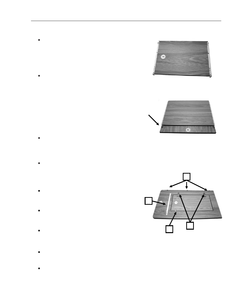 Drawer, Side panel with small door | AmpliVox SW3230 User Manual | Page 6 / 12