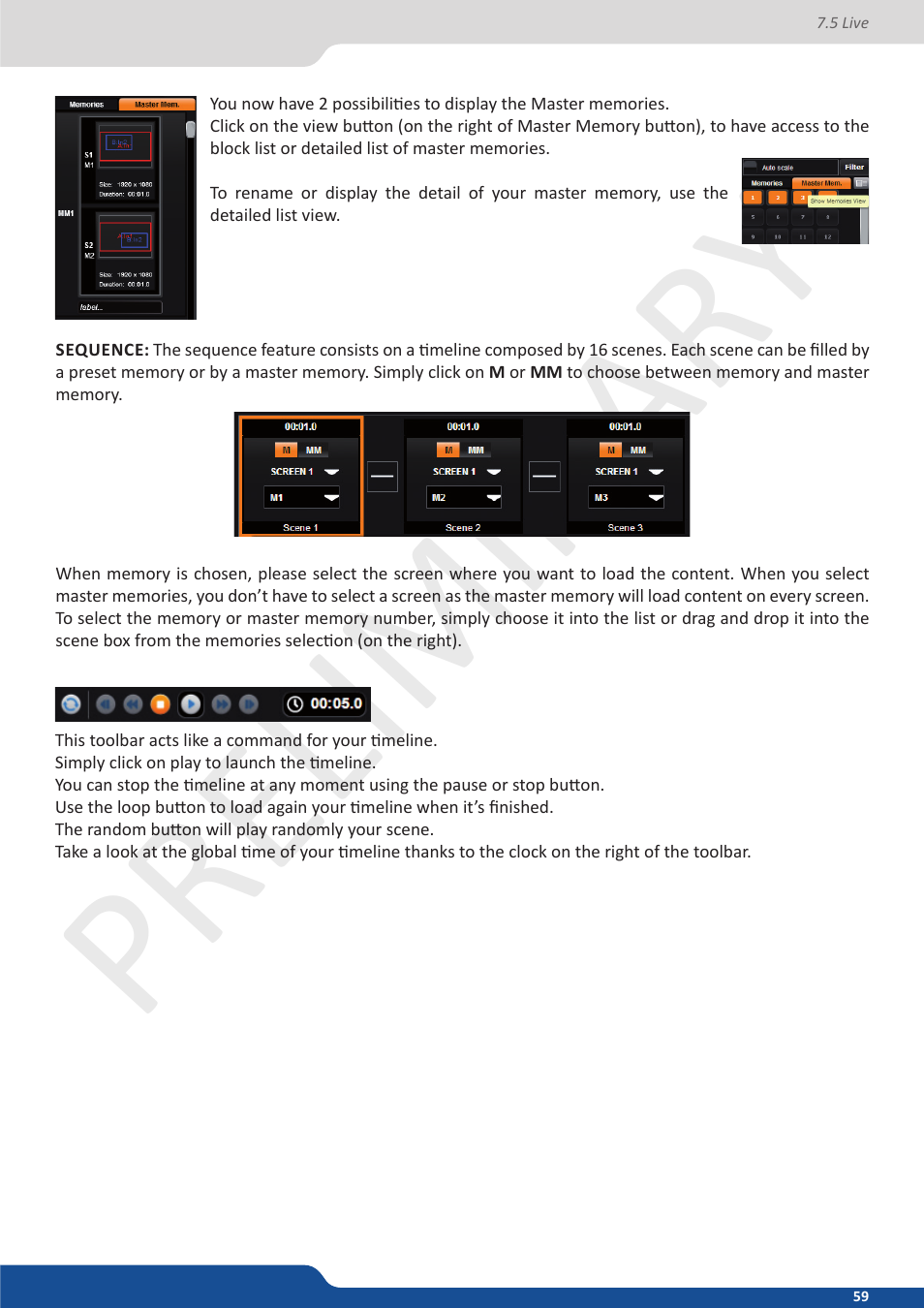 Preliminar y preliminar y | Analog Way Ascender 48 User Manual | Page 59 / 81