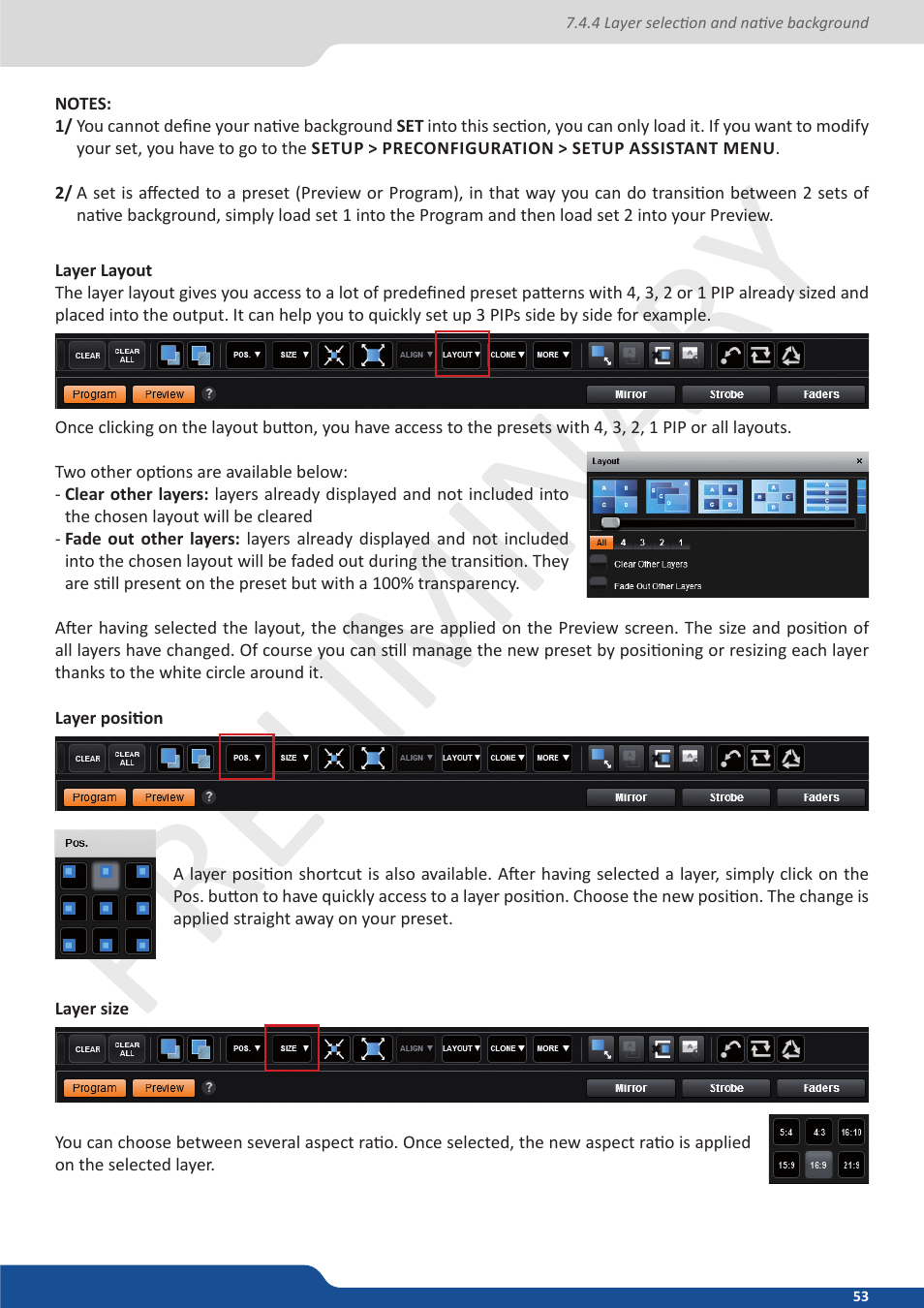 Preliminar y preliminar y | Analog Way Ascender 32 User Manual | Page 53 / 81