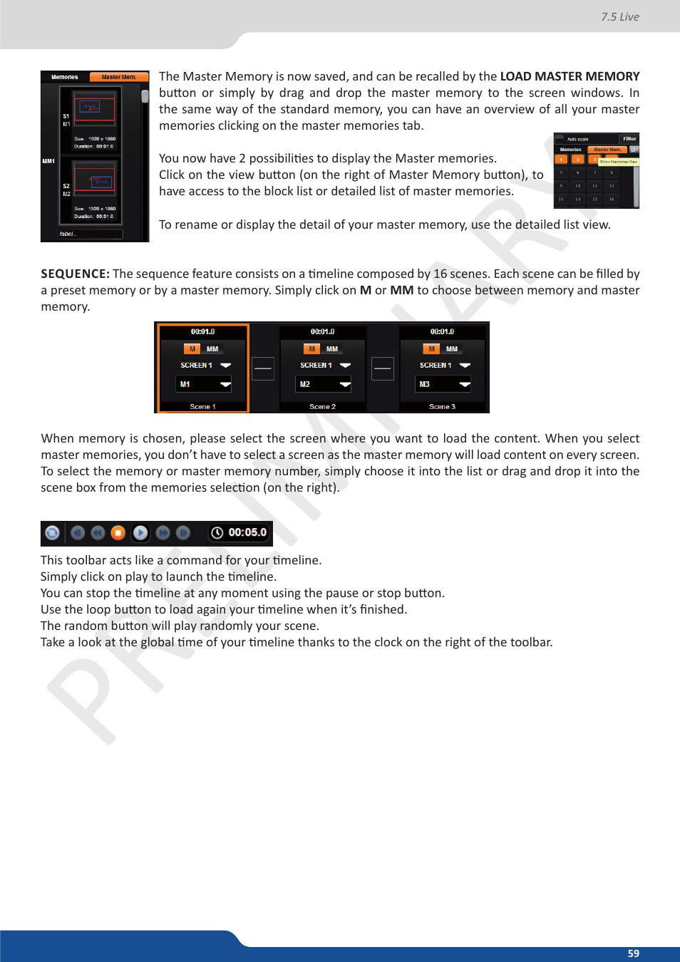Preliminar y preliminar y | Analog Way Ascender 32 User Manual | Page 59 / 81