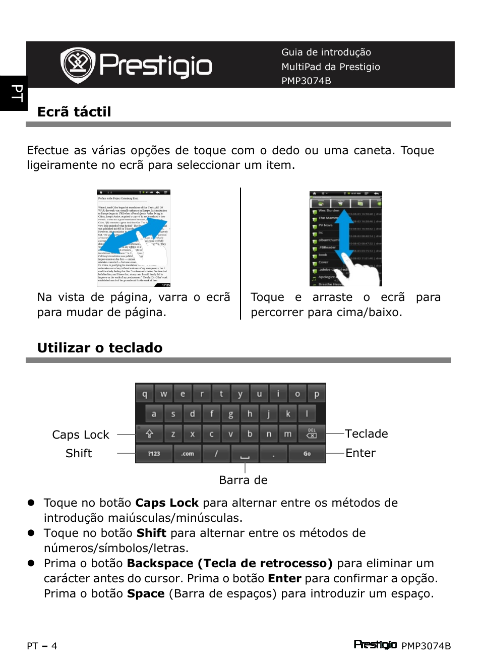 PRESTIGIO Multipad PMP3074B User Manual | Page 100 / 145