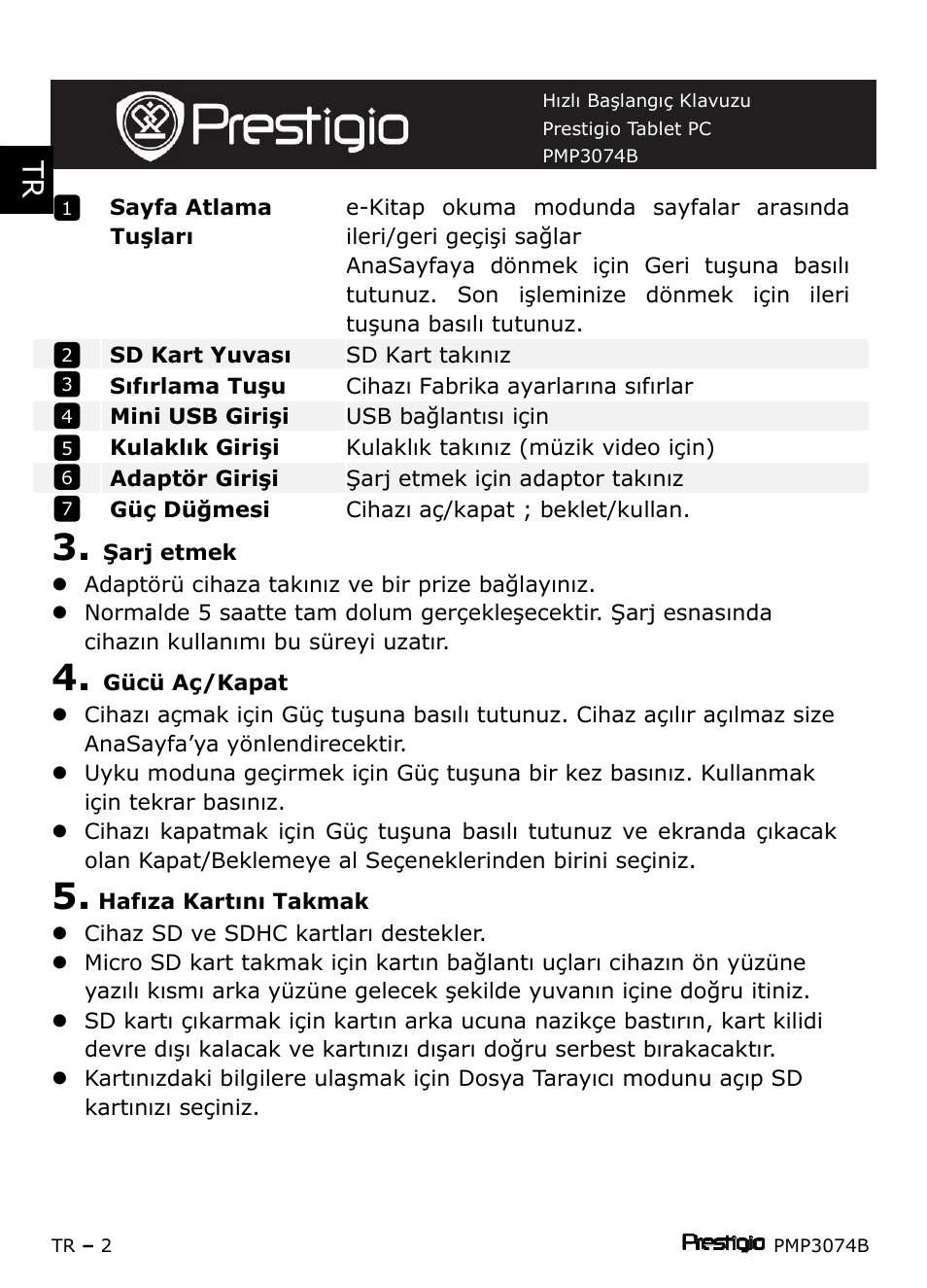 PRESTIGIO Multipad PMP3074B User Manual | Page 140 / 145