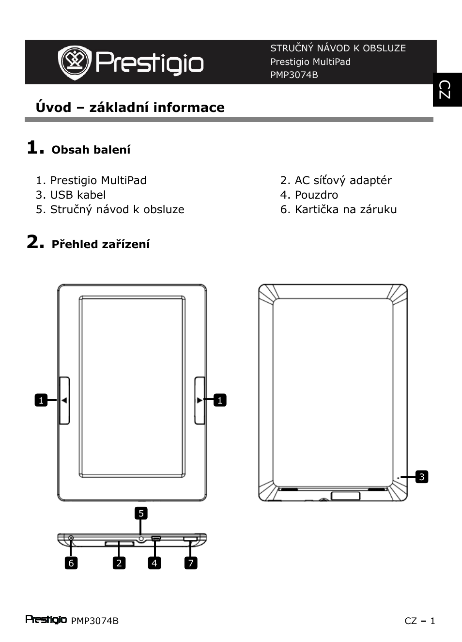 PRESTIGIO Multipad PMP3074B User Manual | Page 19 / 145