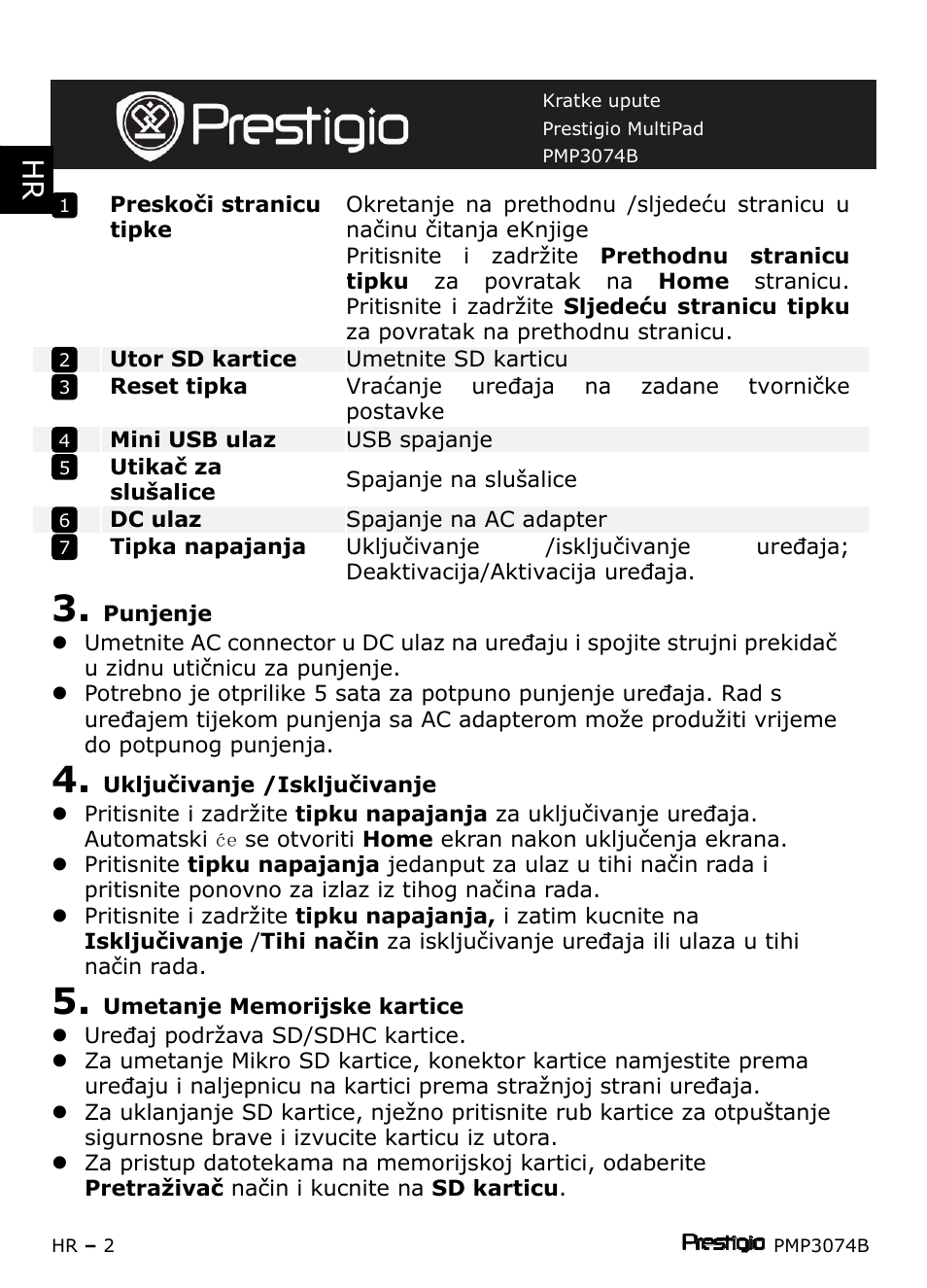 PRESTIGIO Multipad PMP3074B User Manual | Page 56 / 145