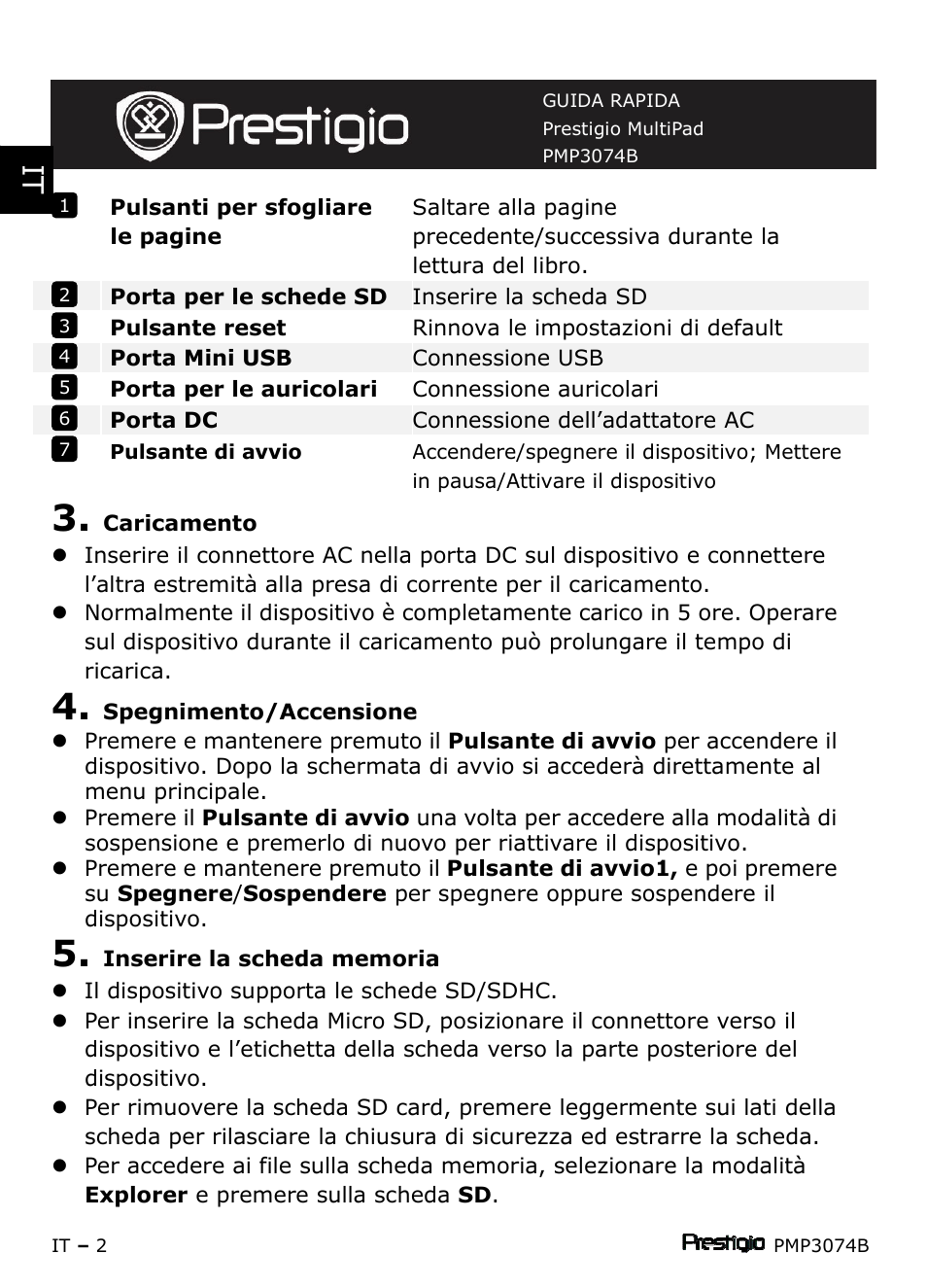 PRESTIGIO Multipad PMP3074B User Manual | Page 68 / 145