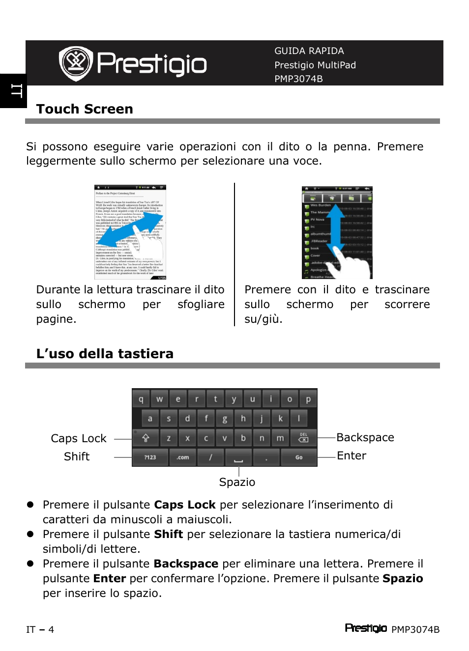 PRESTIGIO Multipad PMP3074B User Manual | Page 70 / 145
