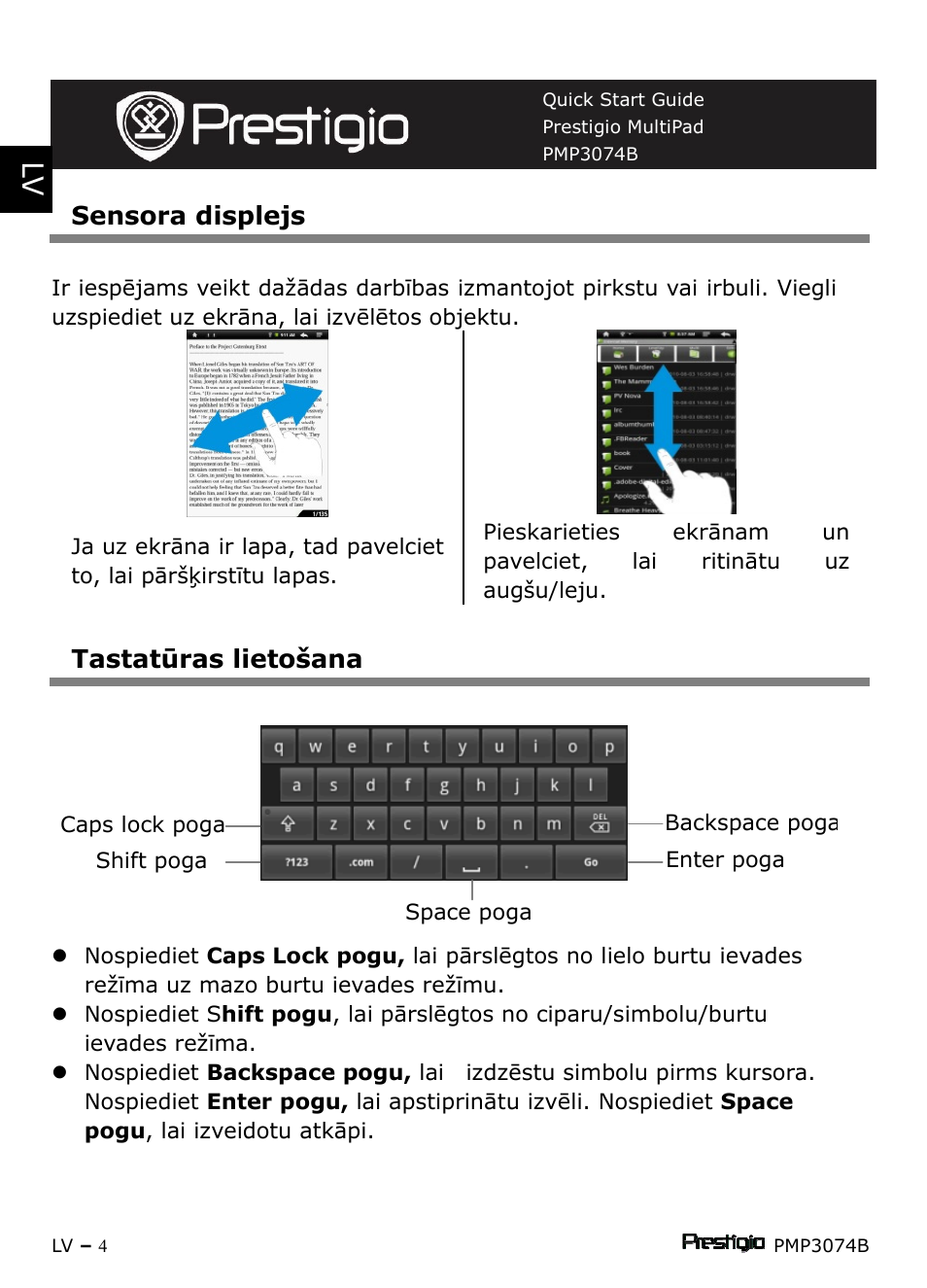 PRESTIGIO Multipad PMP3074B User Manual | Page 82 / 145