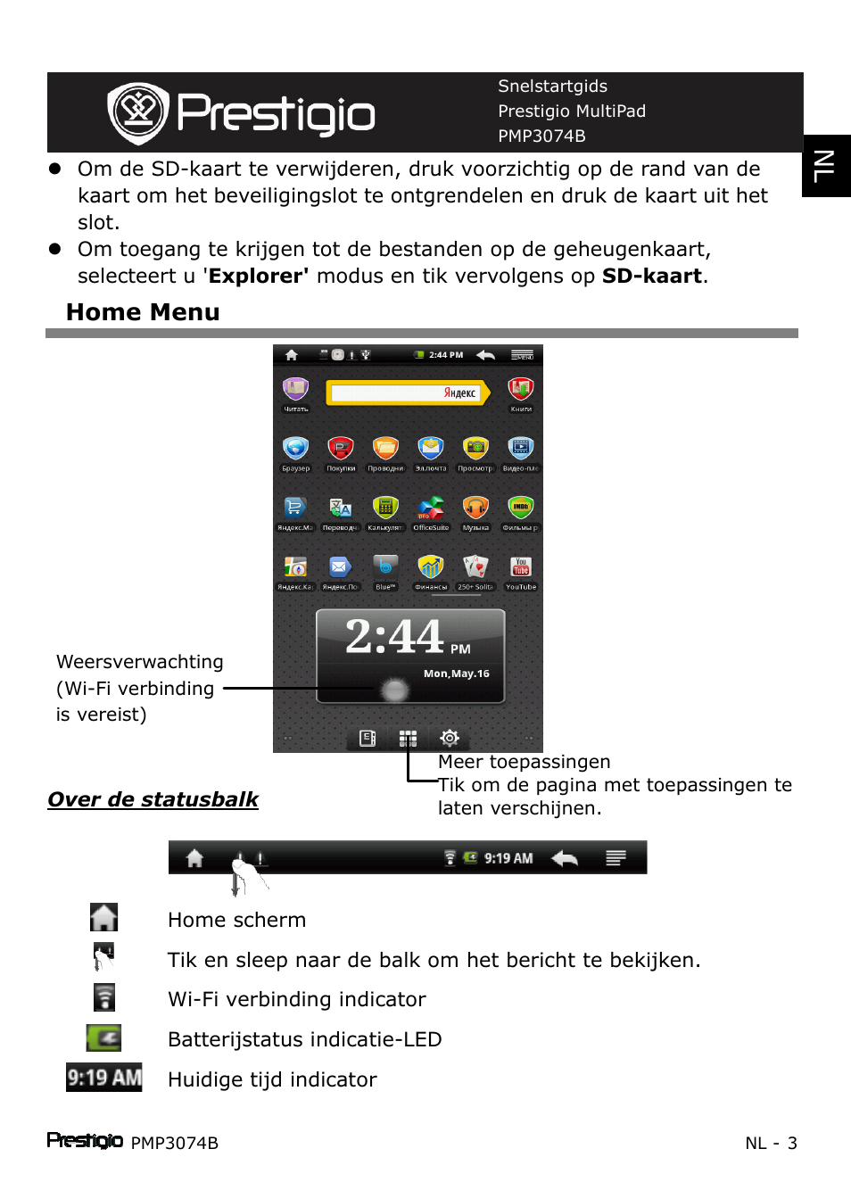 PRESTIGIO Multipad PMP3074B User Manual | Page 87 / 145