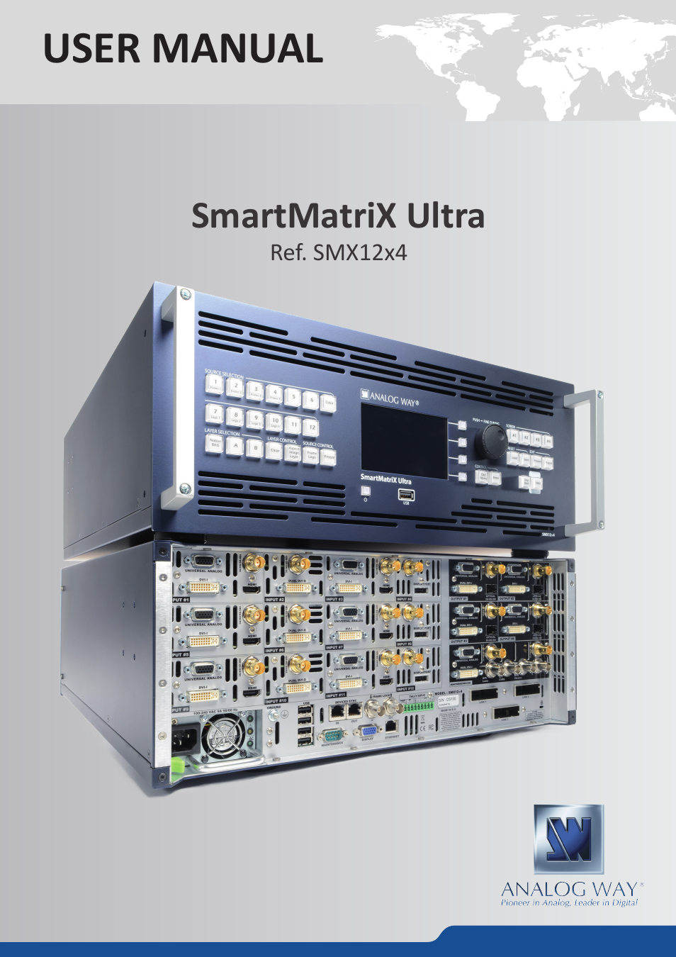 Analog Way SmartMatriX Ultra User Manual | 82 pages