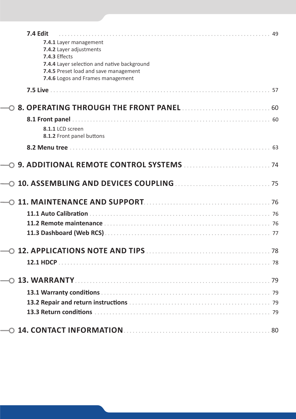 Analog Way SmartMatriX Ultra User Manual | Page 5 / 82