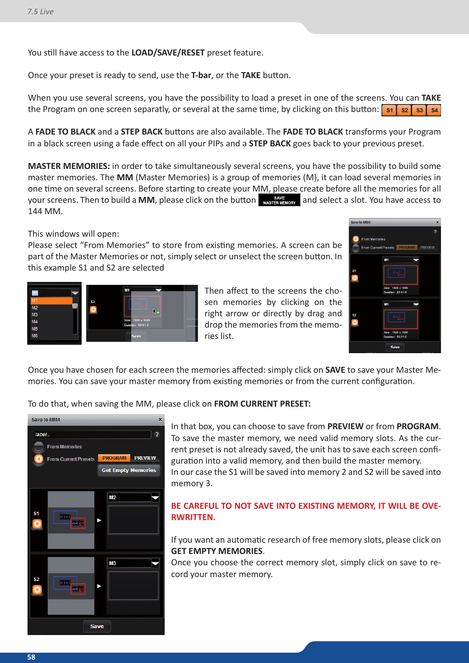 Analog Way SmartMatriX Ultra User Manual | Page 58 / 82