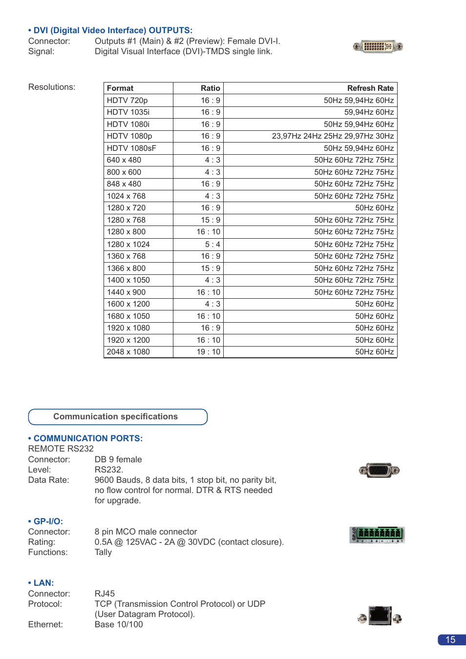 Analog Way Di-VentiX II User Manual | Page 17 / 88