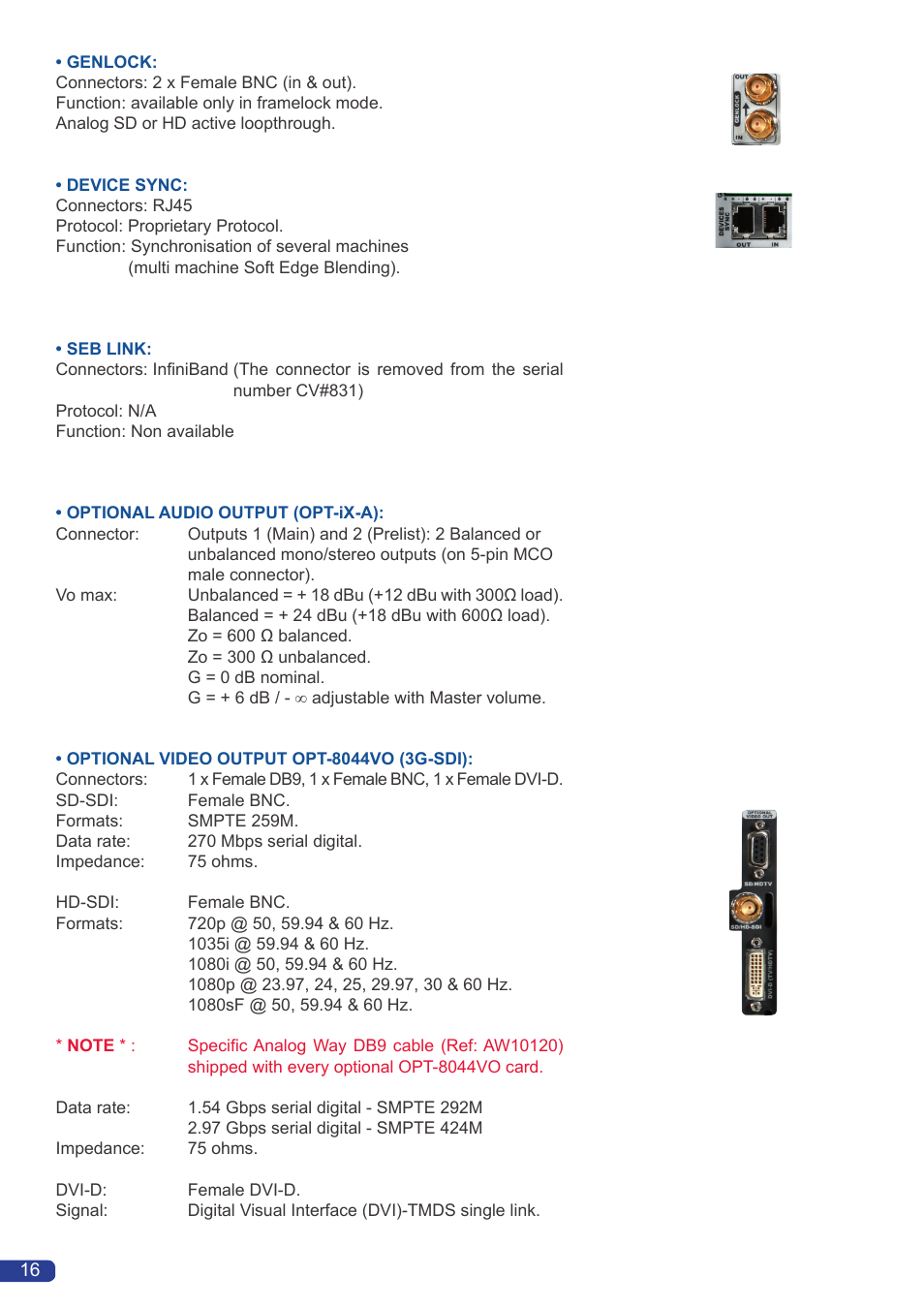 Analog Way Di-VentiX II User Manual | Page 18 / 88