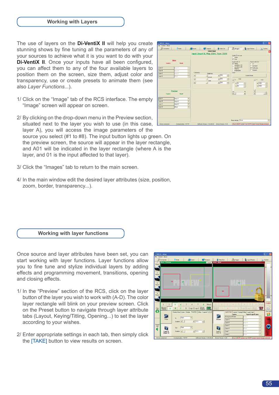 Analog Way Di-VentiX II User Manual | Page 57 / 88